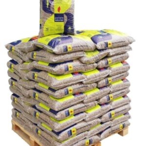 Pellets Asturias 1 Palet de 72 Sacos certificado Enplus 15 kg
